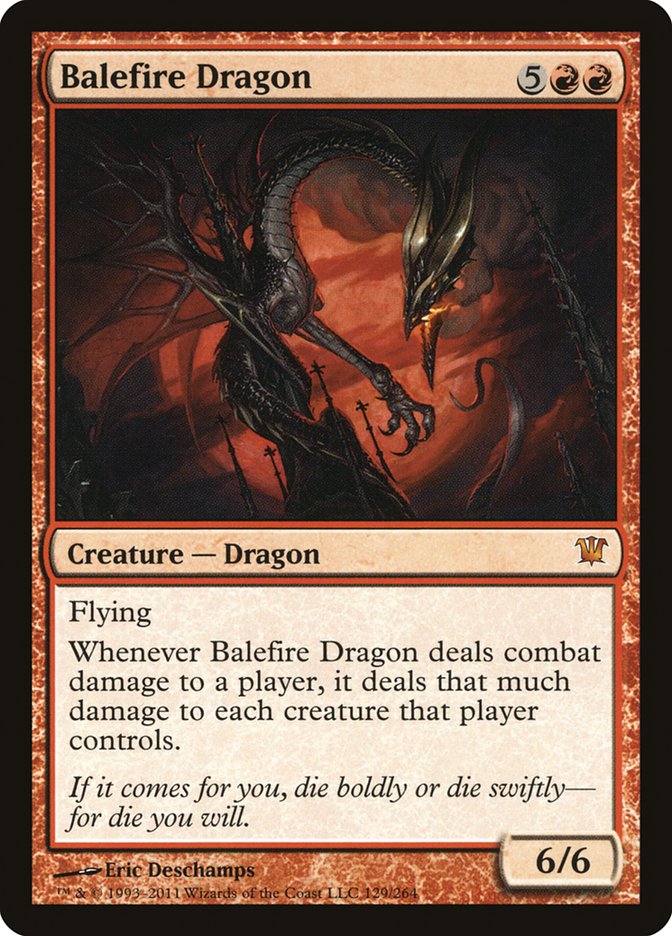 Balefire Dragon [Innistrad] | Kessel Run Games Inc. 