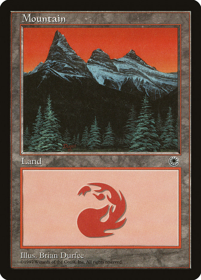 Mountain (9/6 Signature / Tallest Peak Left) [Portal] | Kessel Run Games Inc. 