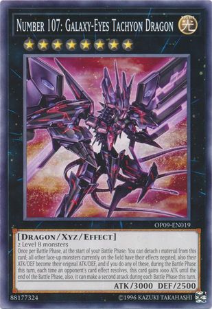 Number 107: Galaxy-Eyes Tachyon Dragon [OP09-EN019] Common | Kessel Run Games Inc. 