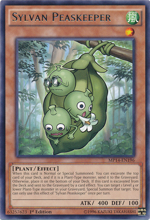 Sylvan Peaskeeper [MP14-EN196] Rare | Kessel Run Games Inc. 