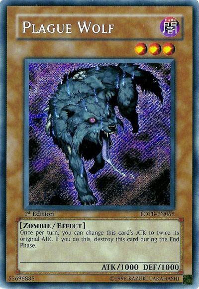 Plague Wolf [FOTB-EN065] Secret Rare | Kessel Run Games Inc. 