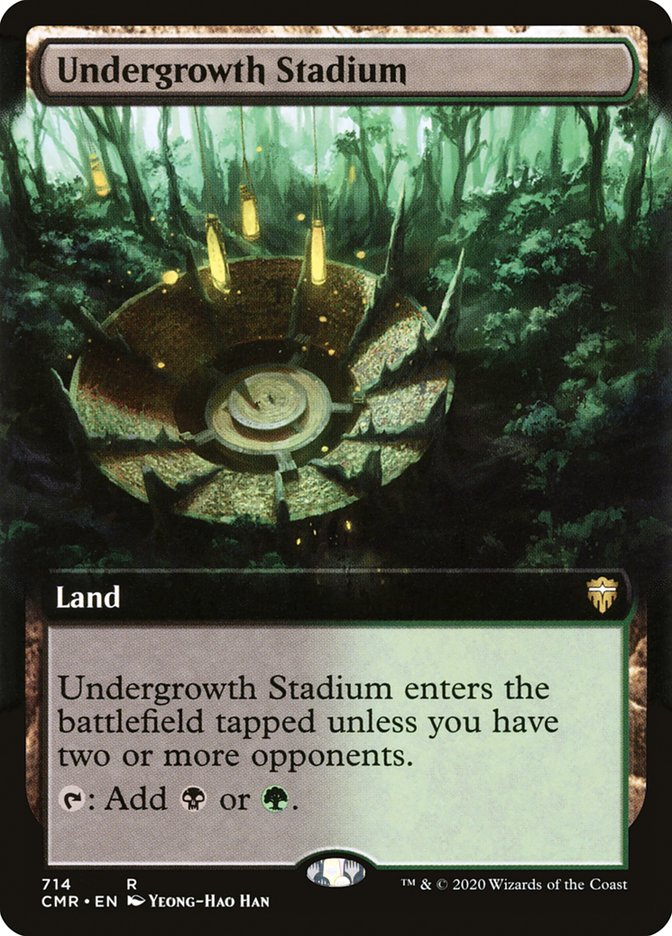 Undergrowth Stadium (Extended Art) [Commander Legends] | Kessel Run Games Inc. 