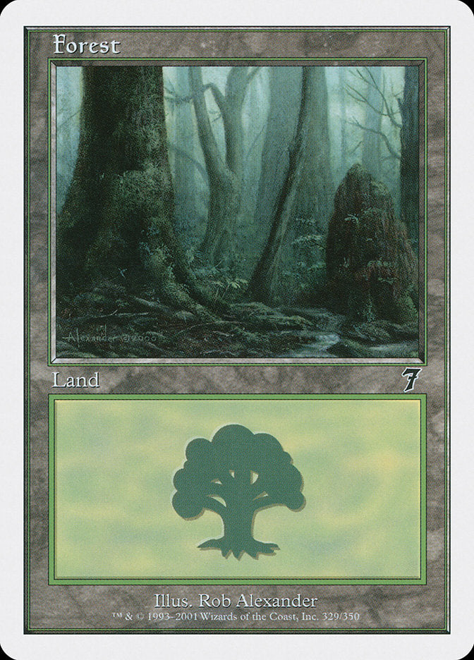 Forest (329) [Seventh Edition] | Kessel Run Games Inc. 