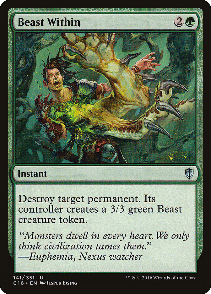 Beast Within [Commander 2016] | Kessel Run Games Inc. 