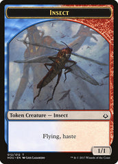 Dreamstealer // Insect Double-Sided Token [Hour of Devastation Tokens] | Kessel Run Games Inc. 