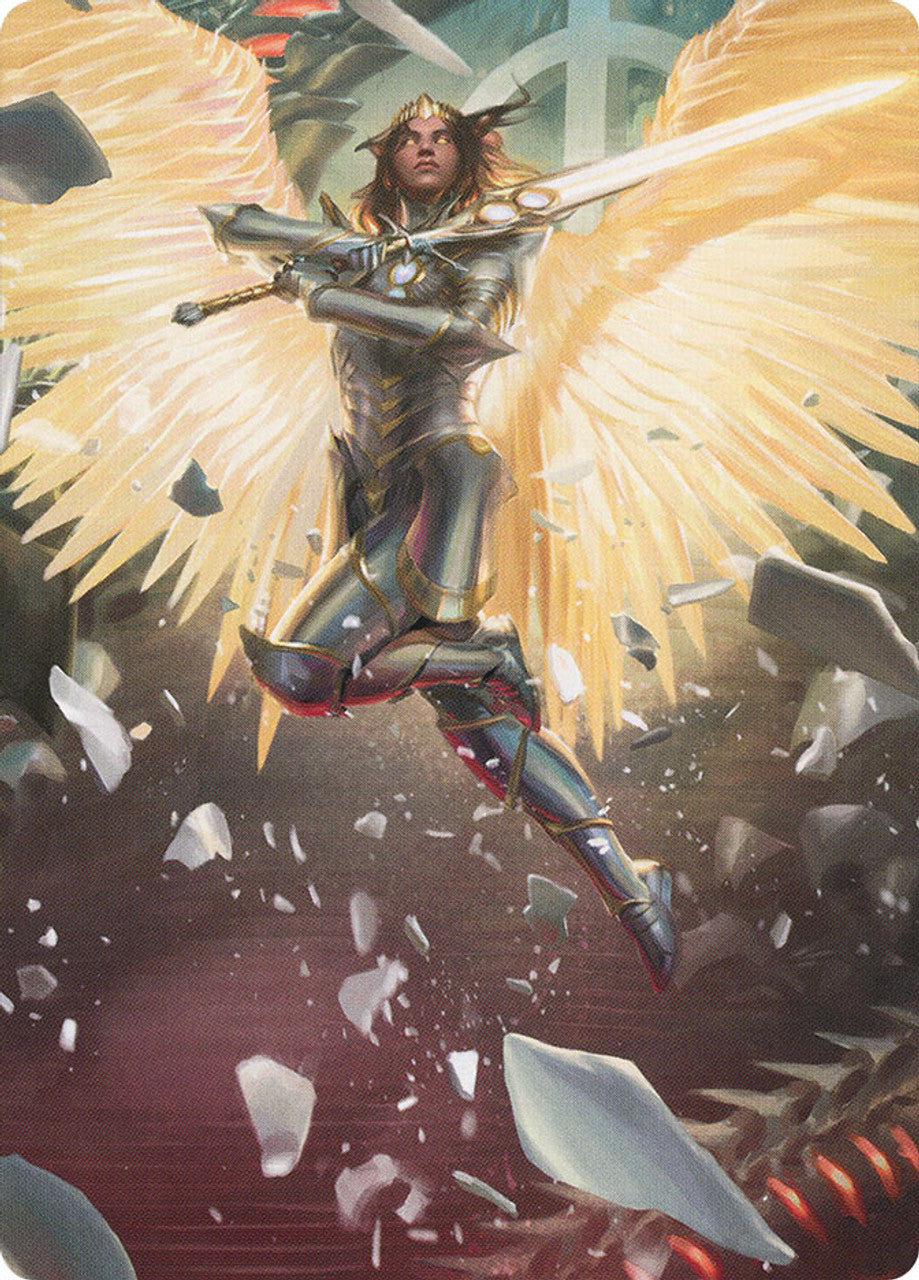 Archangel Elspeth Art Card [March of the Machine Art Series] | Kessel Run Games Inc. 
