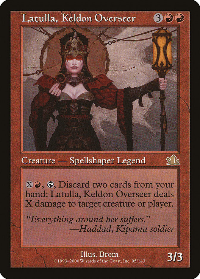 Latulla, Keldon Overseer [Prophecy] | Kessel Run Games Inc. 