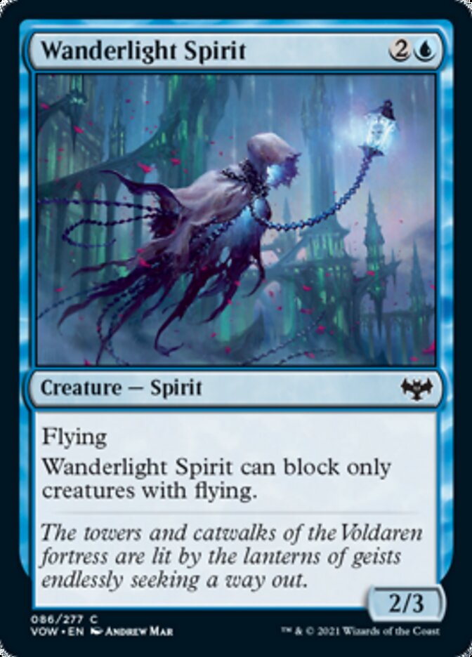 Wanderlight Spirit [Innistrad: Crimson Vow] | Kessel Run Games Inc. 