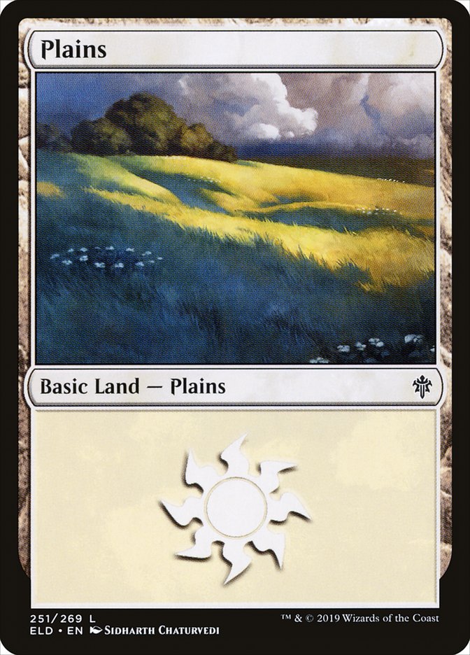 Plains (251) [Throne of Eldraine] | Kessel Run Games Inc. 