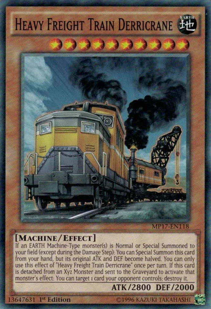 Heavy Freight Train Derricrane [MP17-EN118] Common | Kessel Run Games Inc. 