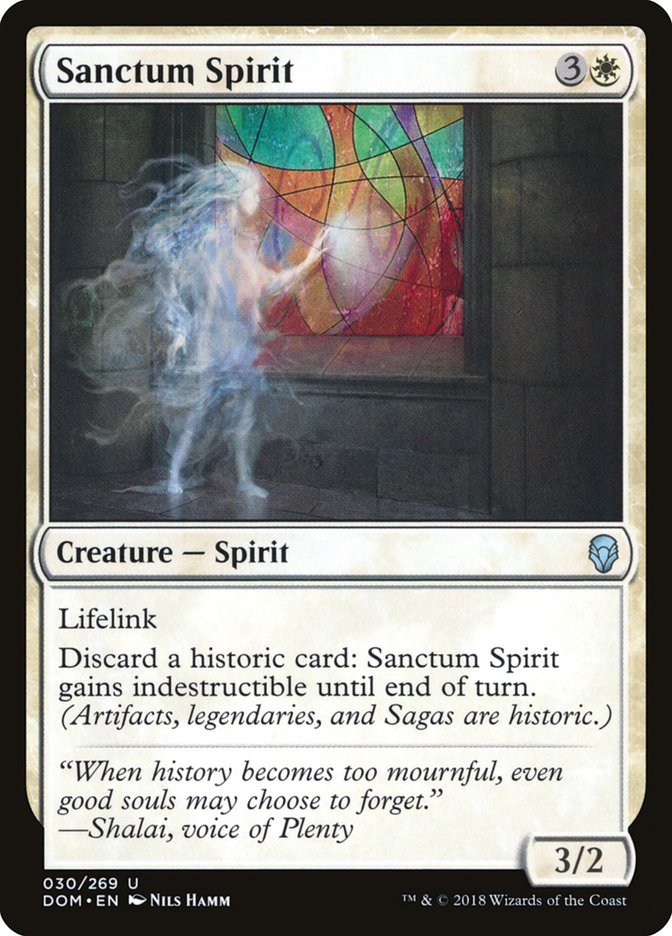 Sanctum Spirit [Dominaria] | Kessel Run Games Inc. 