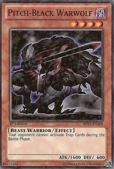 Pitch-Black Warwolf [BP01-EN188] Starfoil Rare | Kessel Run Games Inc. 