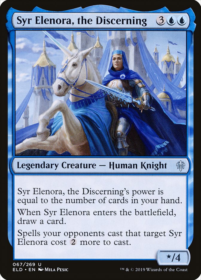 Syr Elenora, the Discerning [Throne of Eldraine] | Kessel Run Games Inc. 