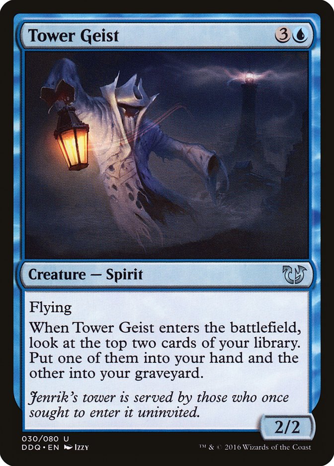 Tower Geist [Duel Decks: Blessed vs. Cursed] | Kessel Run Games Inc. 