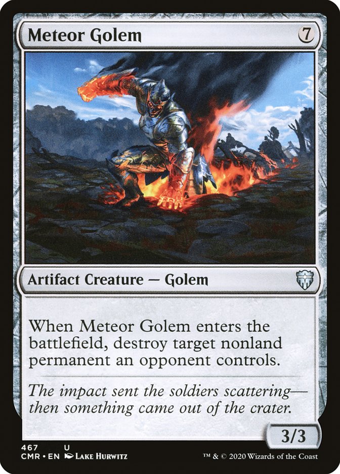 Meteor Golem (467) [Commander Legends] | Kessel Run Games Inc. 