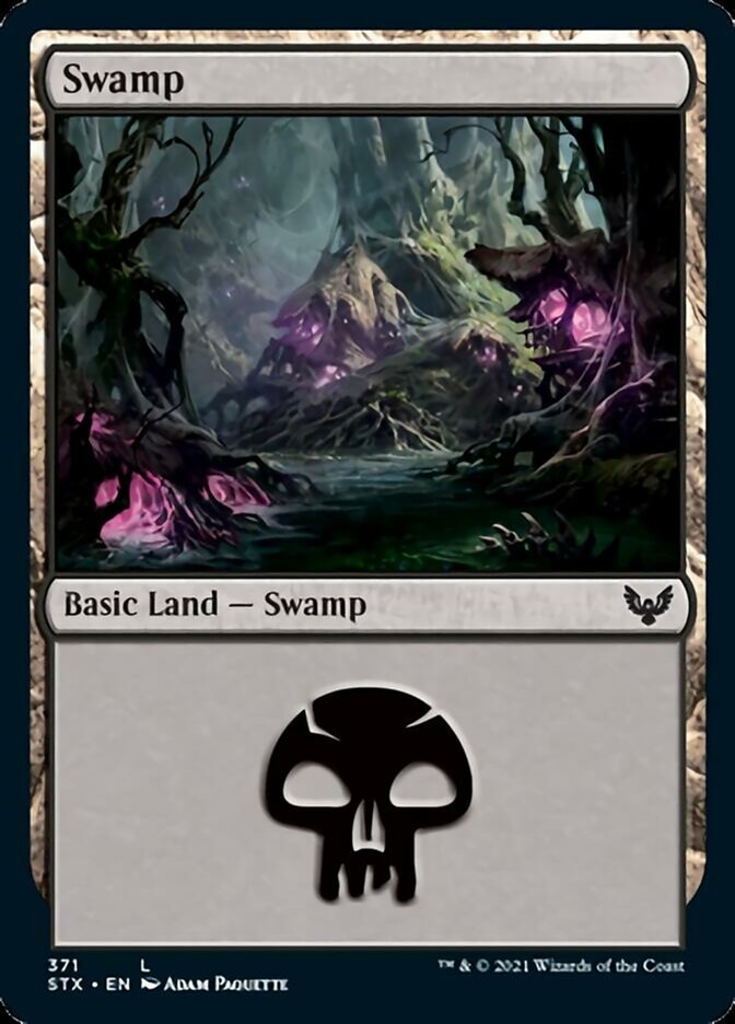 Swamp (371) [Strixhaven: School of Mages] | Kessel Run Games Inc. 
