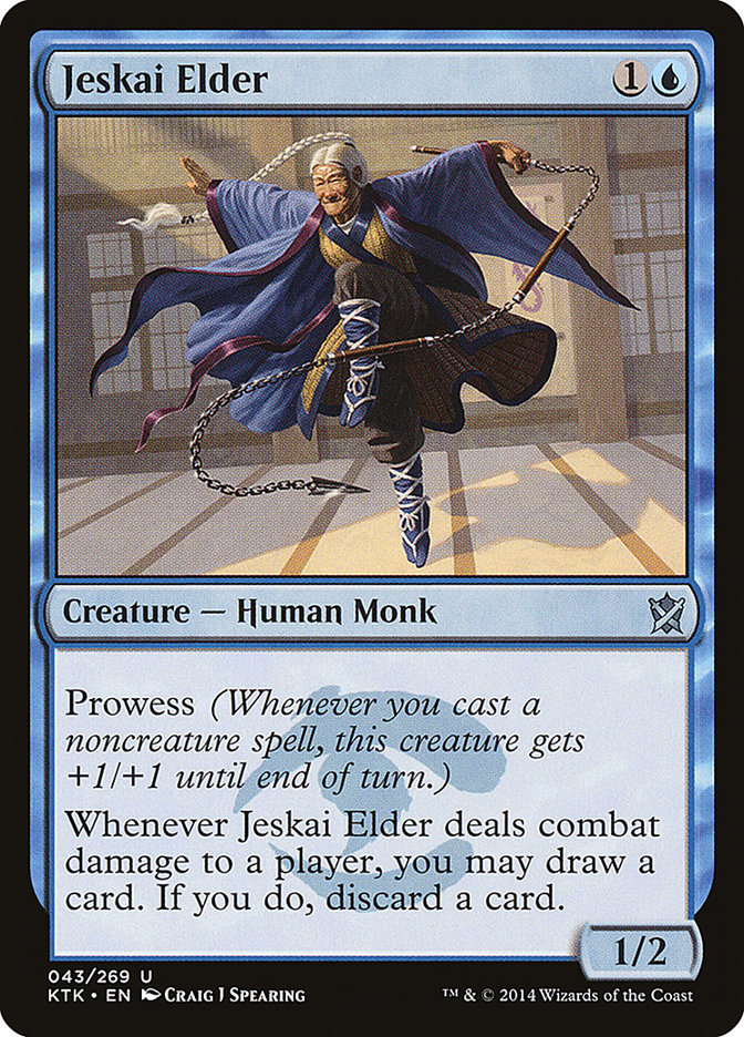 Jeskai Elder [Khans of Tarkir] | Kessel Run Games Inc. 