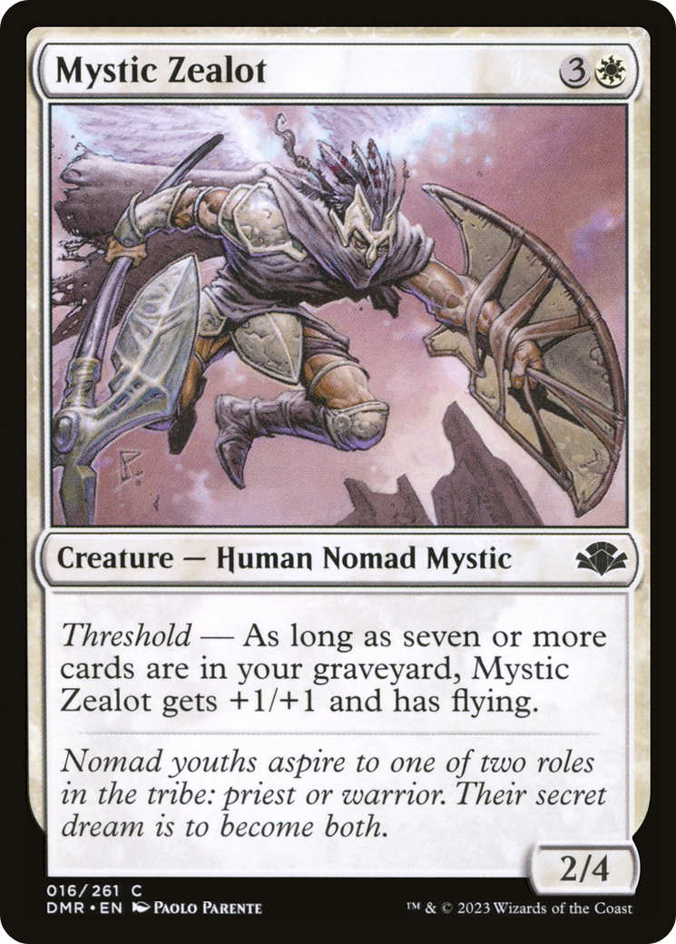 Mystic Zealot [Dominaria Remastered] | Kessel Run Games Inc. 