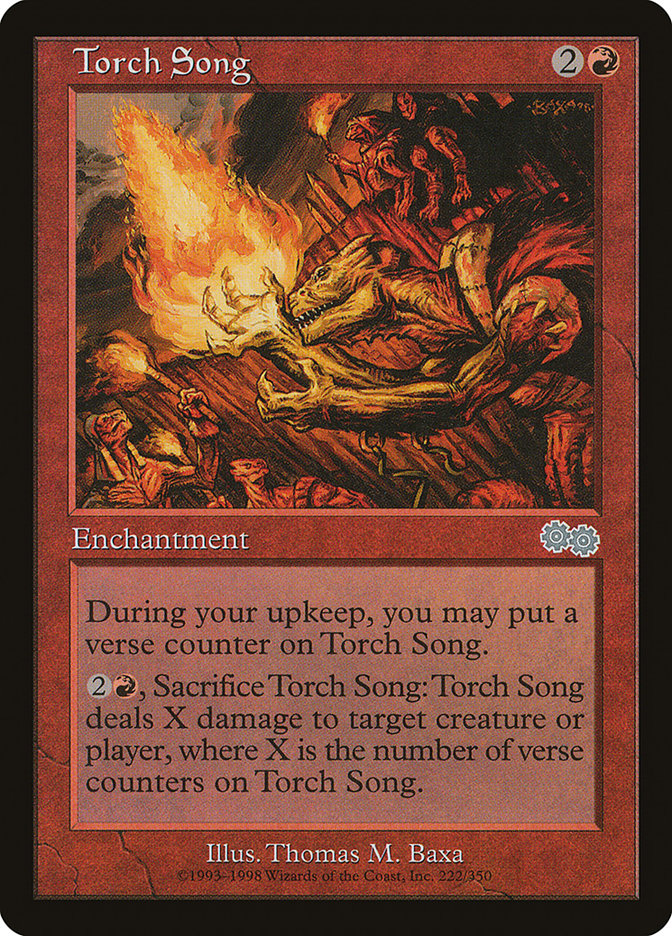 Torch Song [Urza's Saga] | Kessel Run Games Inc. 