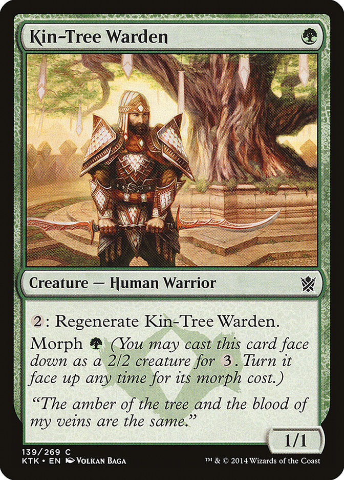 Kin-Tree Warden [Khans of Tarkir] | Kessel Run Games Inc. 