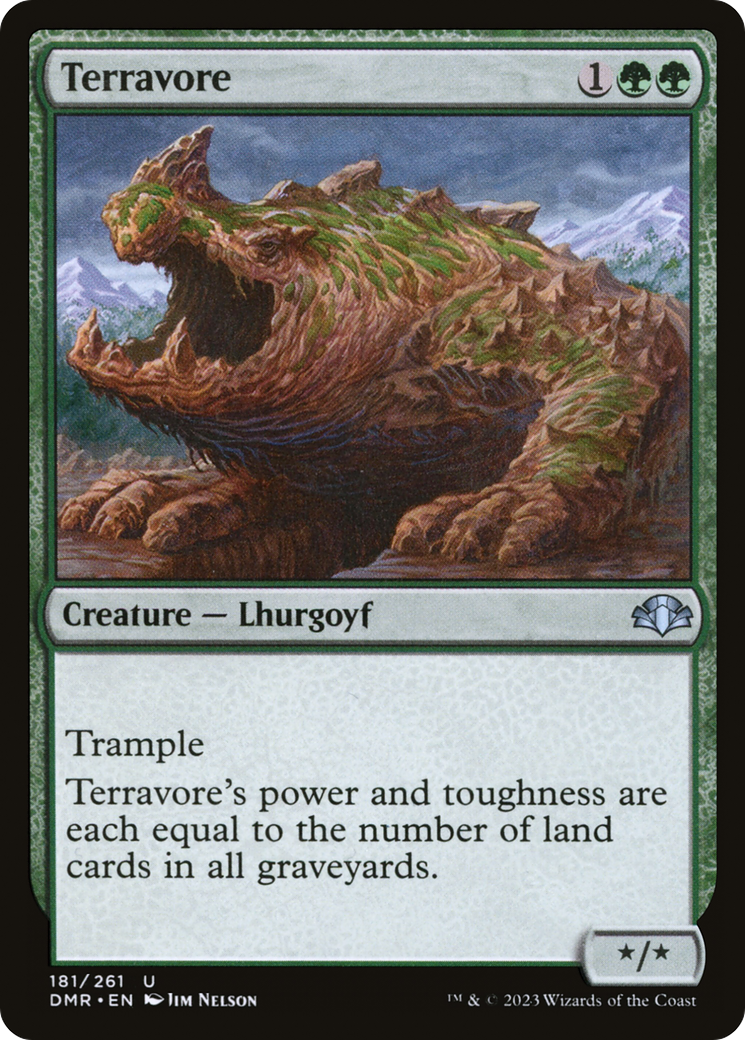 Terravore [Dominaria Remastered] | Kessel Run Games Inc. 