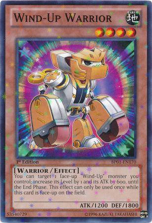 Wind-Up Warrior [BP01-EN170] Starfoil Rare | Kessel Run Games Inc. 