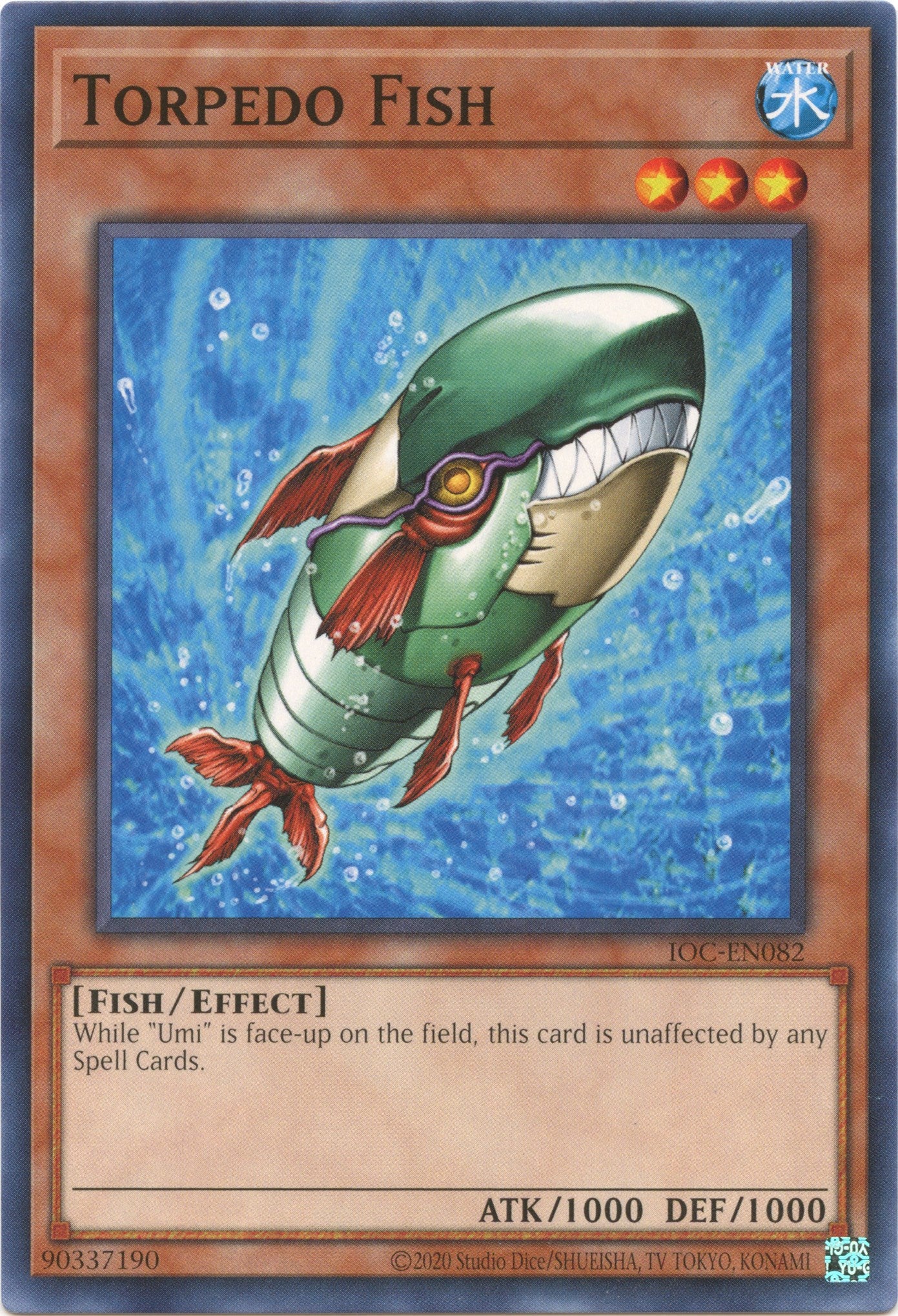 Torpedo Fish (25th Anniversary) [IOC-EN082] Common | Kessel Run Games Inc. 