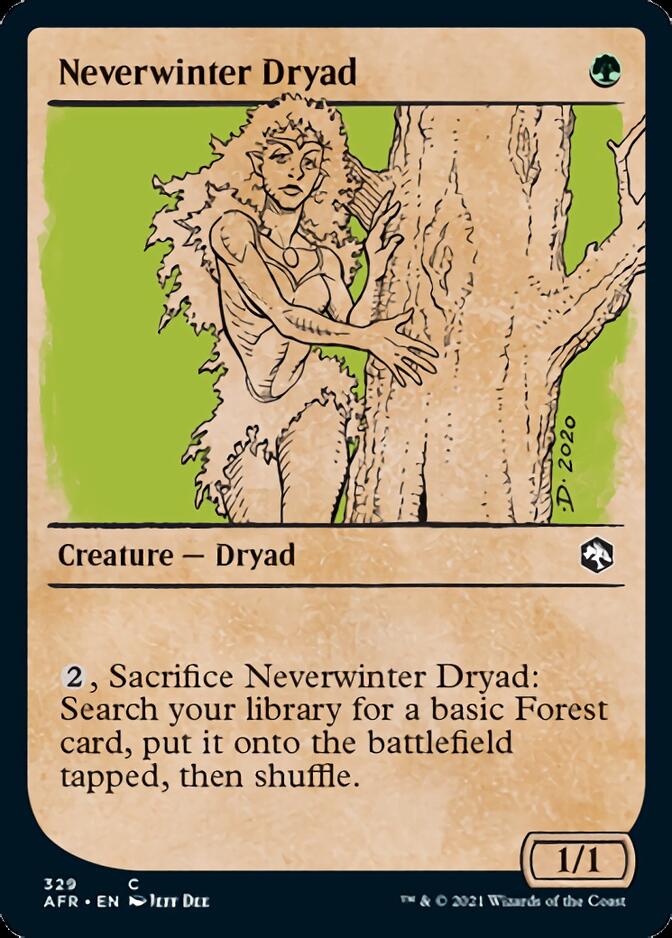 Neverwinter Dryad (Showcase) [Dungeons & Dragons: Adventures in the Forgotten Realms] | Kessel Run Games Inc. 