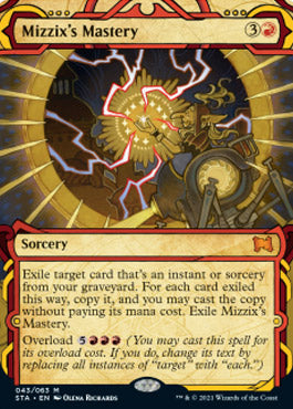 Mizzix's Mastery (Foil Etched) [Strixhaven: School of Mages Mystical Archive] | Kessel Run Games Inc. 