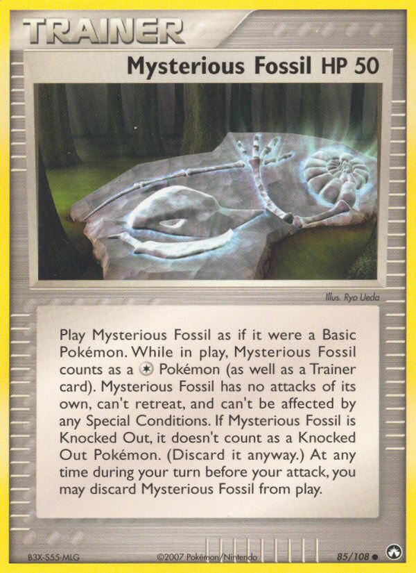 Mysterious Fossil (85/108) [EX: Power Keepers] | Kessel Run Games Inc. 
