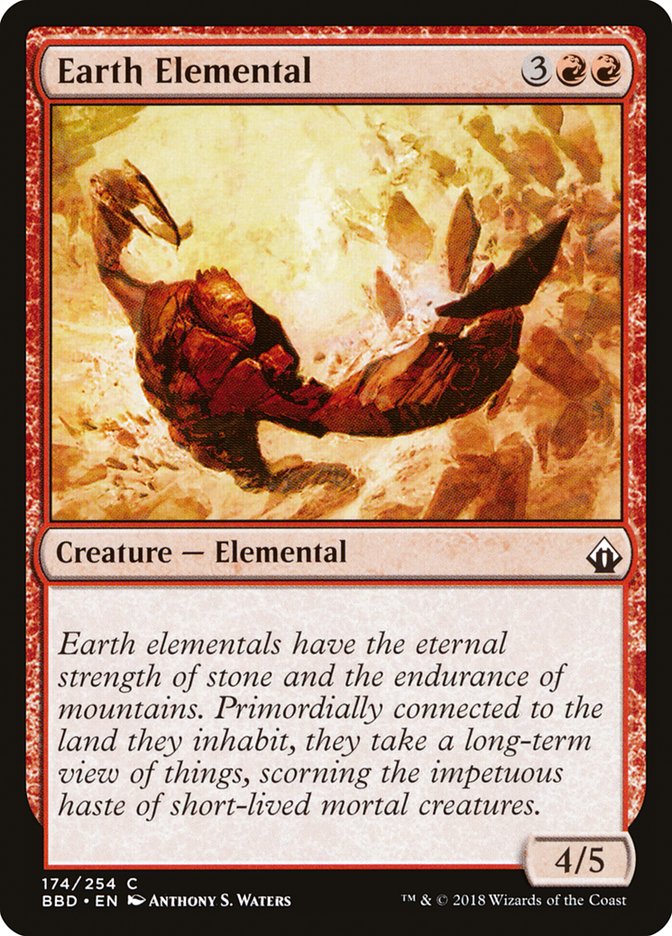 Earth Elemental [Battlebond] | Kessel Run Games Inc. 