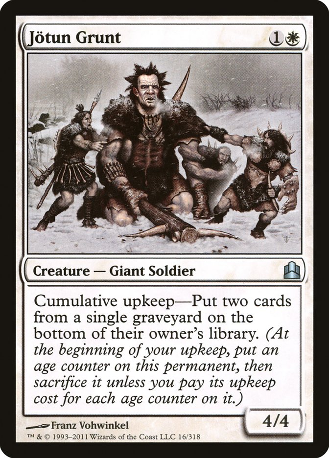 Jotun Grunt [Commander 2011] | Kessel Run Games Inc. 