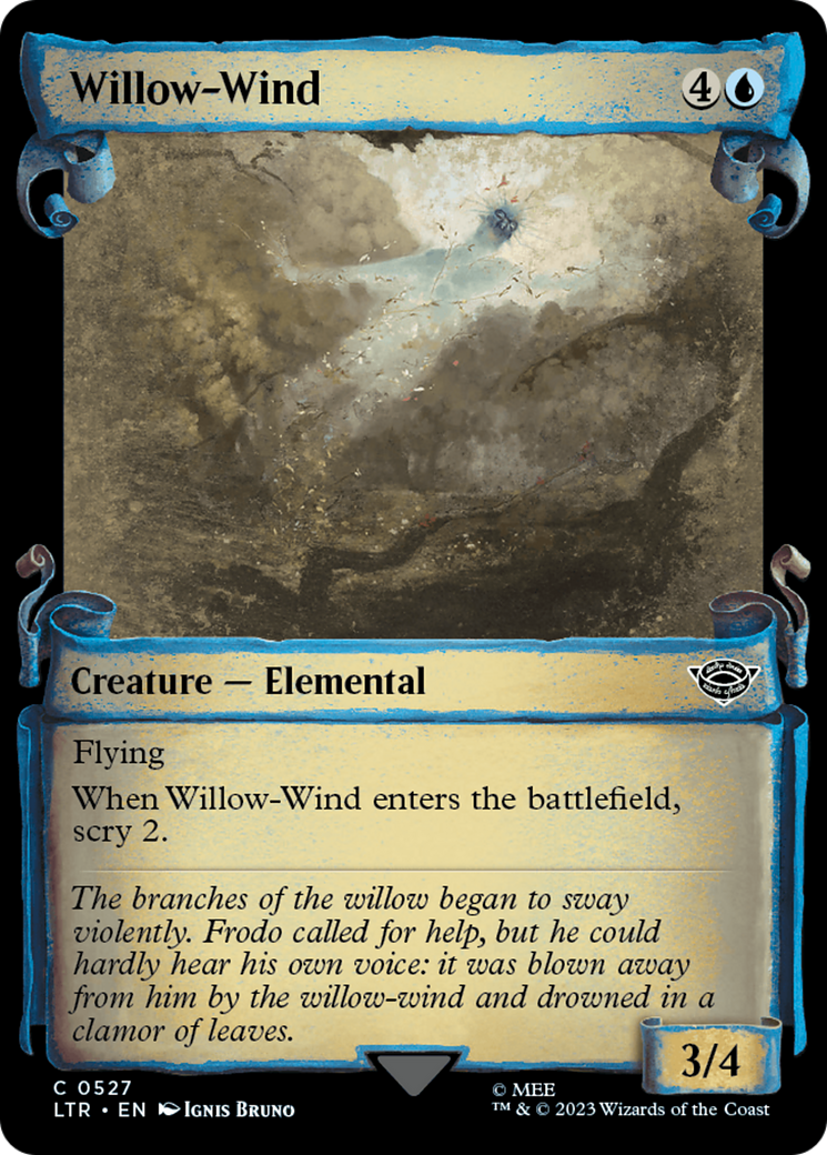 Willow-Wind [The Lord of the Rings: Tales of Middle-Earth Showcase Scrolls] | Kessel Run Games Inc. 