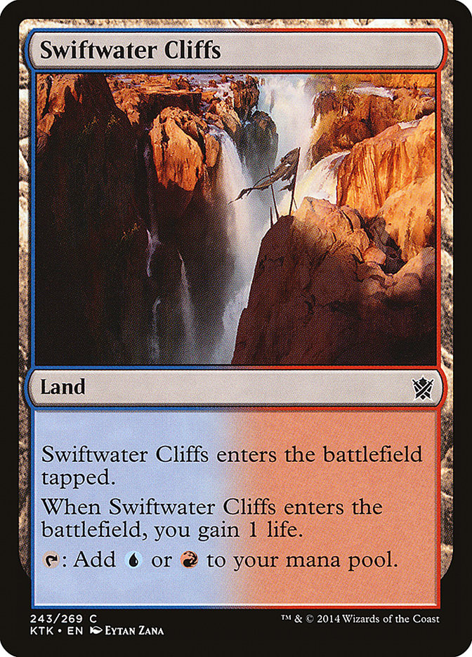 Swiftwater Cliffs [Khans of Tarkir] | Kessel Run Games Inc. 