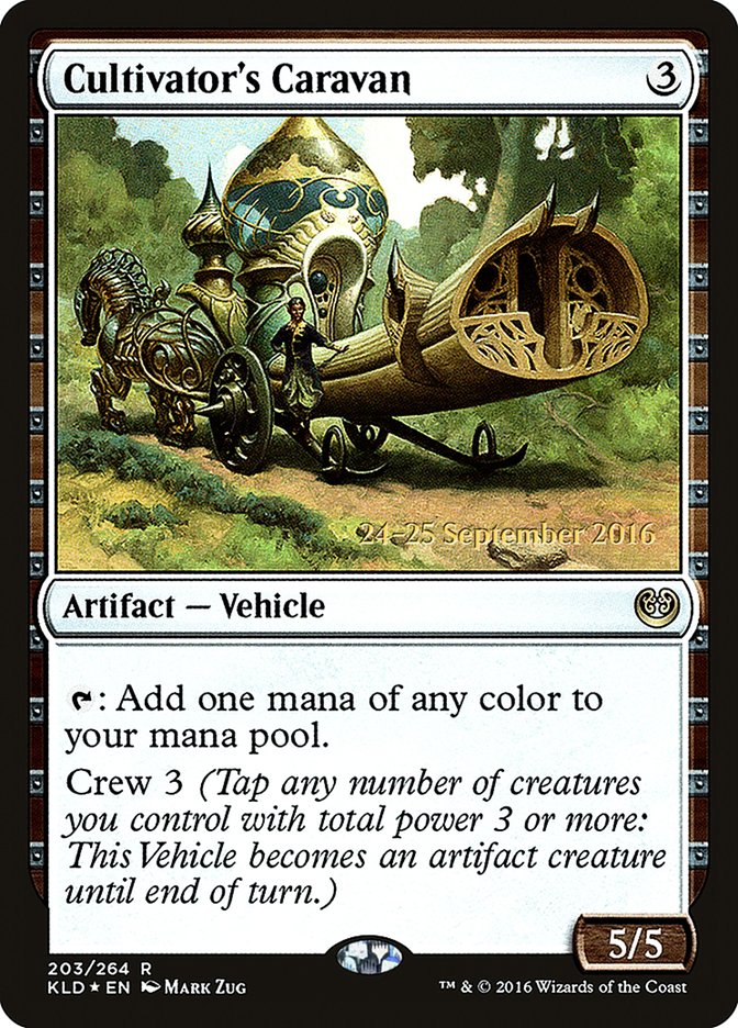 Cultivator's Caravan [Kaladesh Prerelease Promos] | Kessel Run Games Inc. 