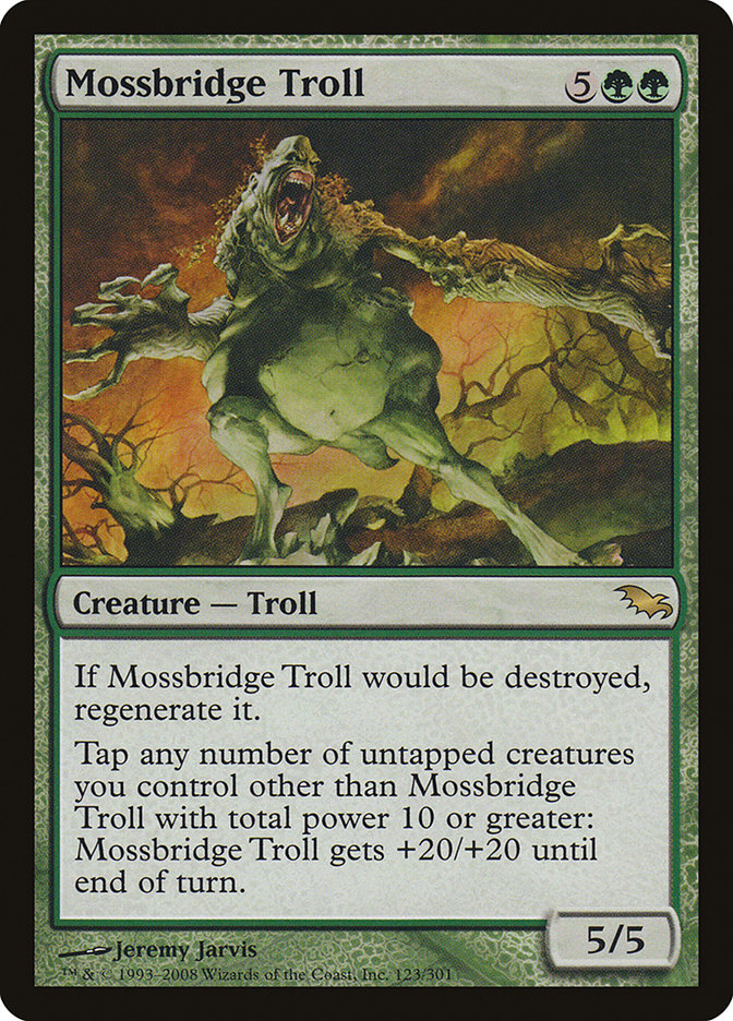 Mossbridge Troll [Shadowmoor] | Kessel Run Games Inc. 