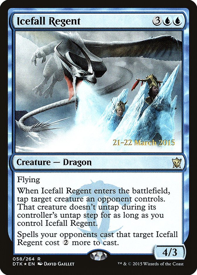 Icefall Regent [Dragons of Tarkir Prerelease Promos] | Kessel Run Games Inc. 