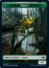 Insect // Slug Double-Sided Token [Innistrad: Crimson Vow Tokens] | Kessel Run Games Inc. 