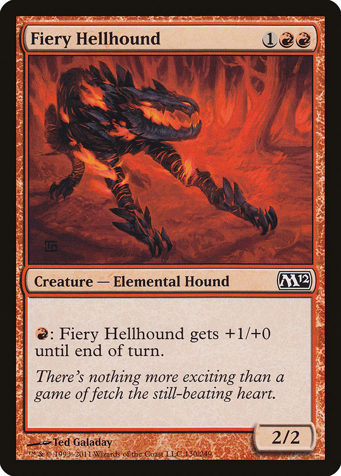 Fiery Hellhound [Magic 2012] | Kessel Run Games Inc. 