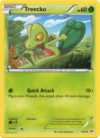 Treecko (24/30) [XY: Trainer Kit 2 - Latias] | Kessel Run Games Inc. 