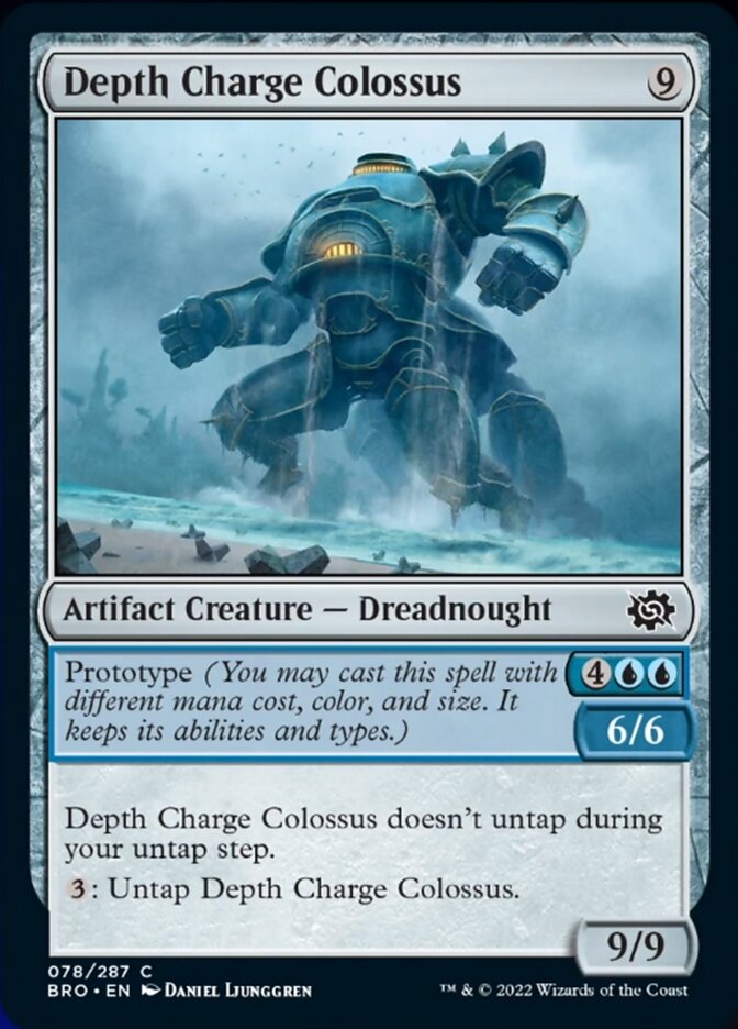 Depth Charge Colossus [The Brothers' War] | Kessel Run Games Inc. 