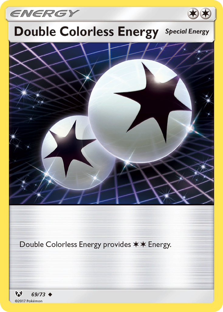 Double Colorless Energy (69/73) [Sun & Moon: Shining Legends] | Kessel Run Games Inc. 