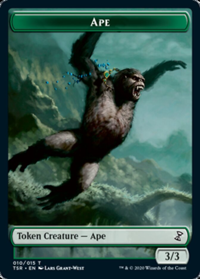 Ape Token [Time Spiral Remastered Tokens] | Kessel Run Games Inc. 