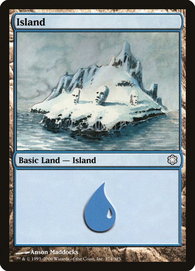 Island (374) [Coldsnap Theme Decks] | Kessel Run Games Inc. 