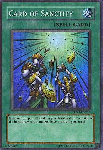 Card of Sanctity [DR3-EN217] Super Rare | Kessel Run Games Inc. 