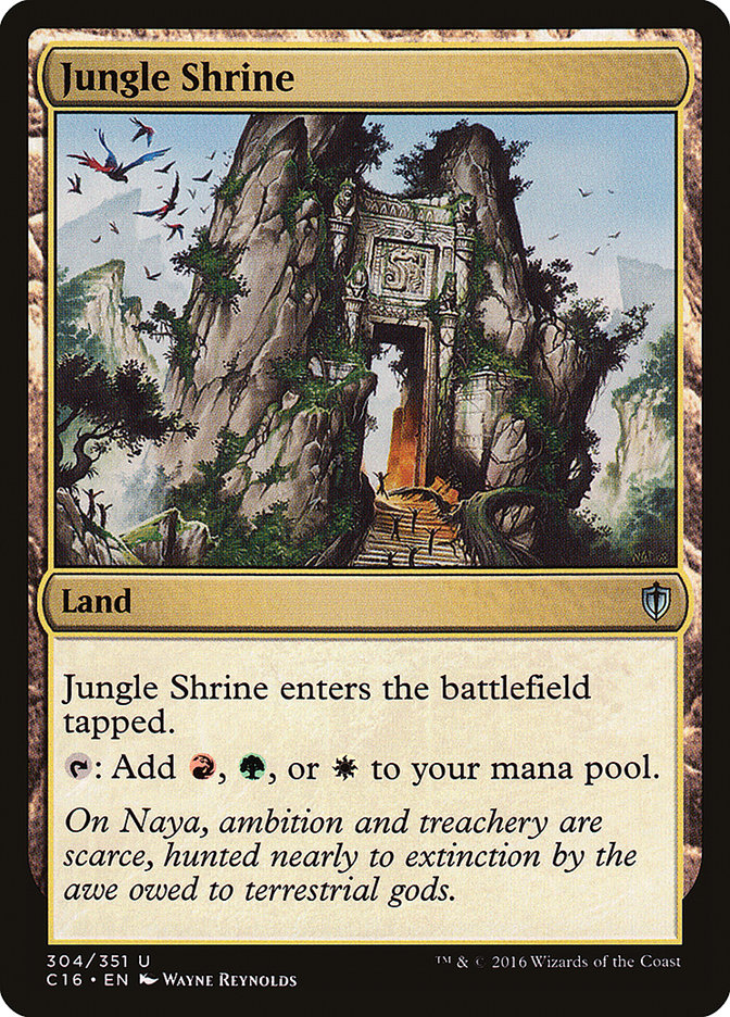 Jungle Shrine [Commander 2016] | Kessel Run Games Inc. 