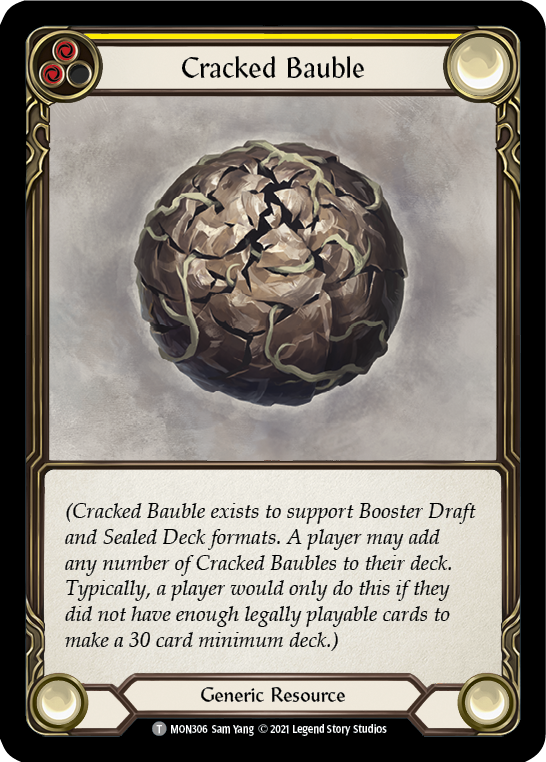 Cracked Bauble [MON306] (Monarch)  1st Edition Normal | Kessel Run Games Inc. 