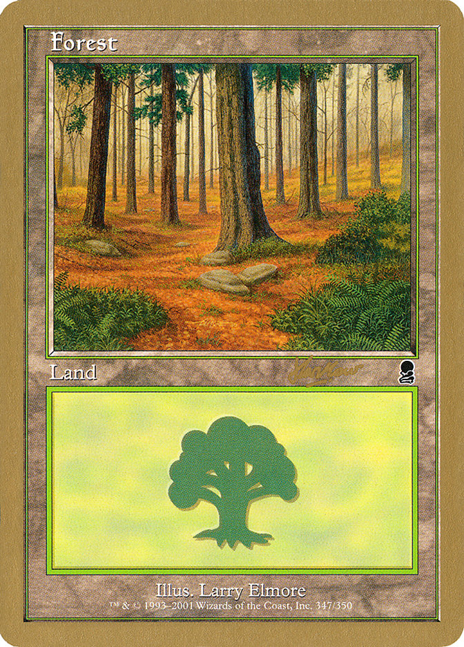 Forest (shh347) (Sim Han How) [World Championship Decks 2002] | Kessel Run Games Inc. 
