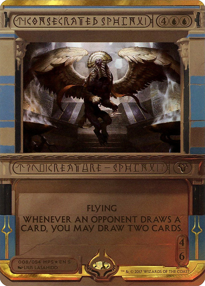 Consecrated Sphinx (Invocation) [Amonkhet Invocations] | Kessel Run Games Inc. 