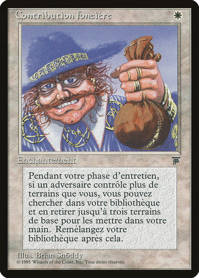 Land Tax (French) - "Contribution fonciere" [Renaissance] | Kessel Run Games Inc. 